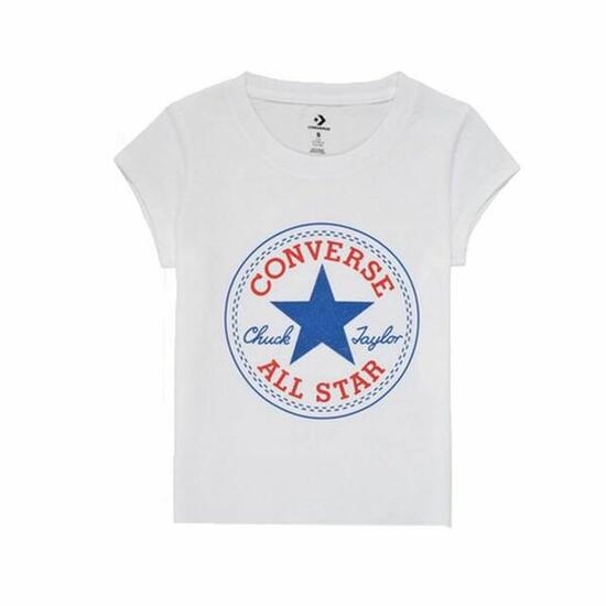 T-shirt junior converse bianco