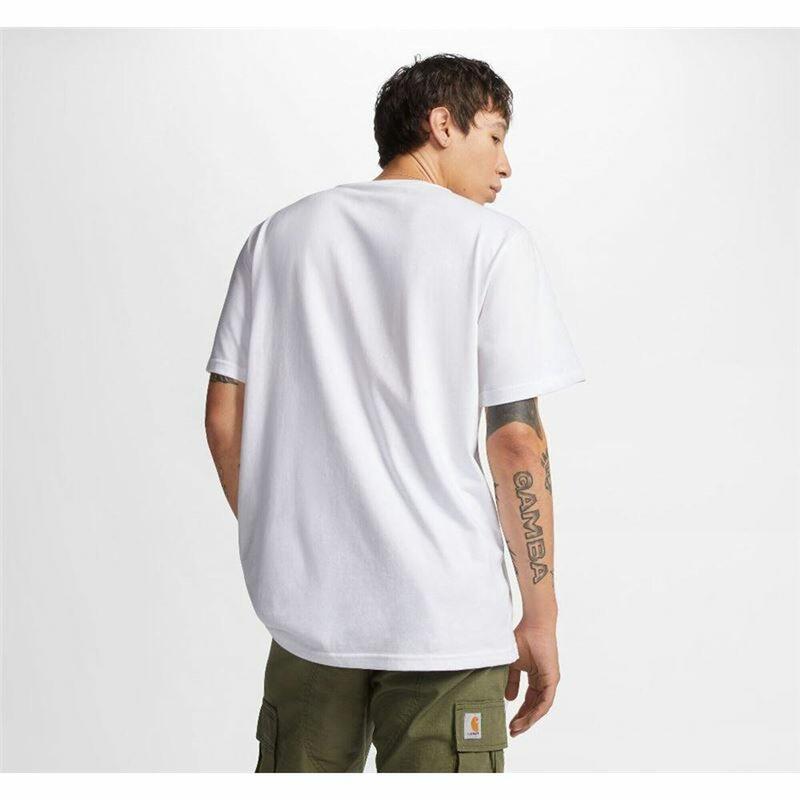 T-Shirt de manga curta Converse para homem Mirror White