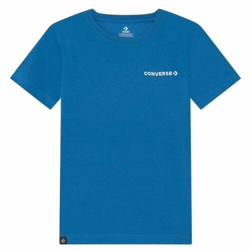 T-shirt de manga curta Converse para rapaz Field Surplus Blue