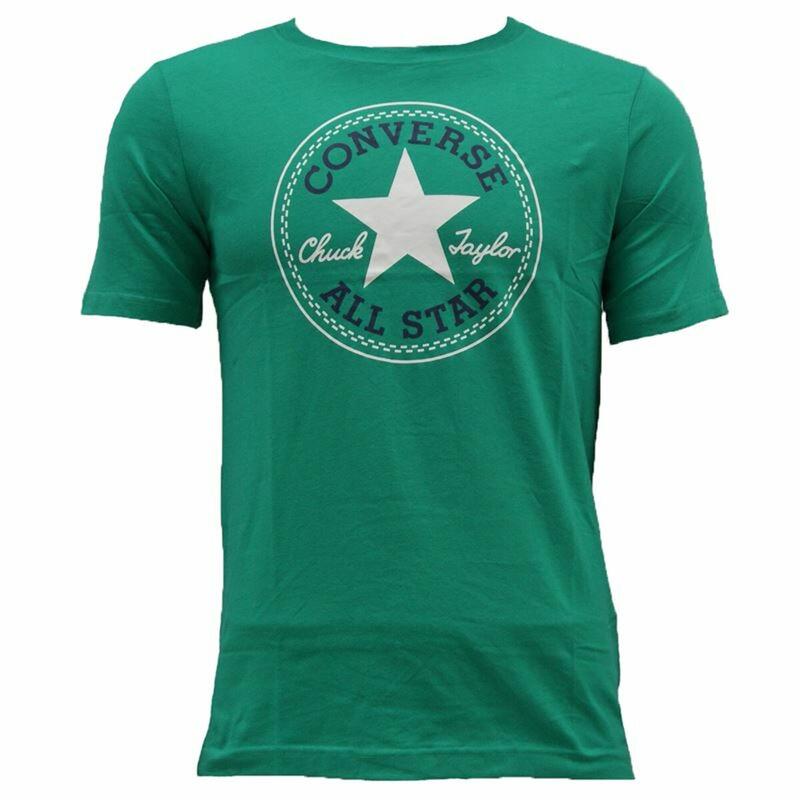 T-shirt de manga curta Converse Core Chuck Taylor Patch Criança Verde