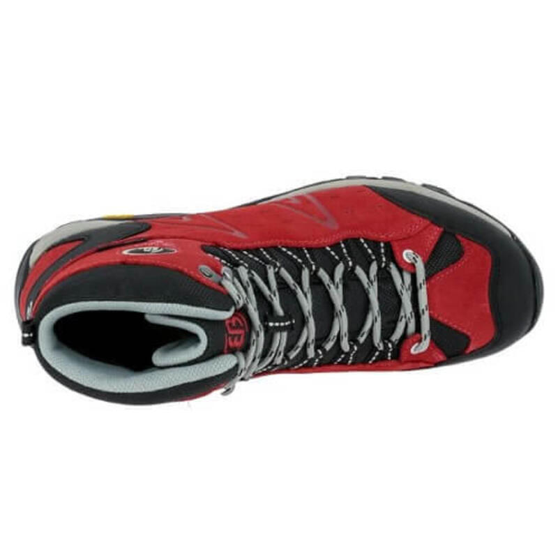 Wandelschoenen voor dames Mount Bona High - Rood - Zwart