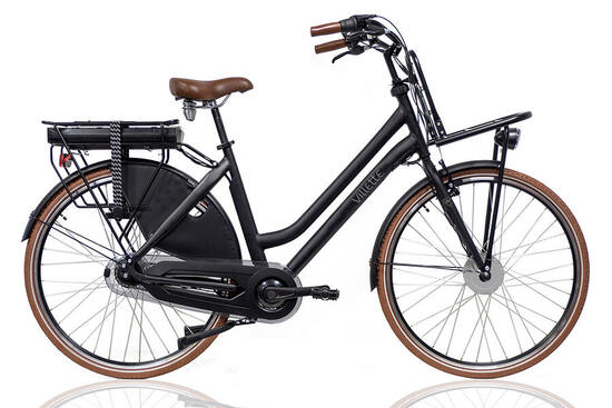 L' Urban,elektrische transportfiets,Nxs 7 naaf,13 Ah,zwart