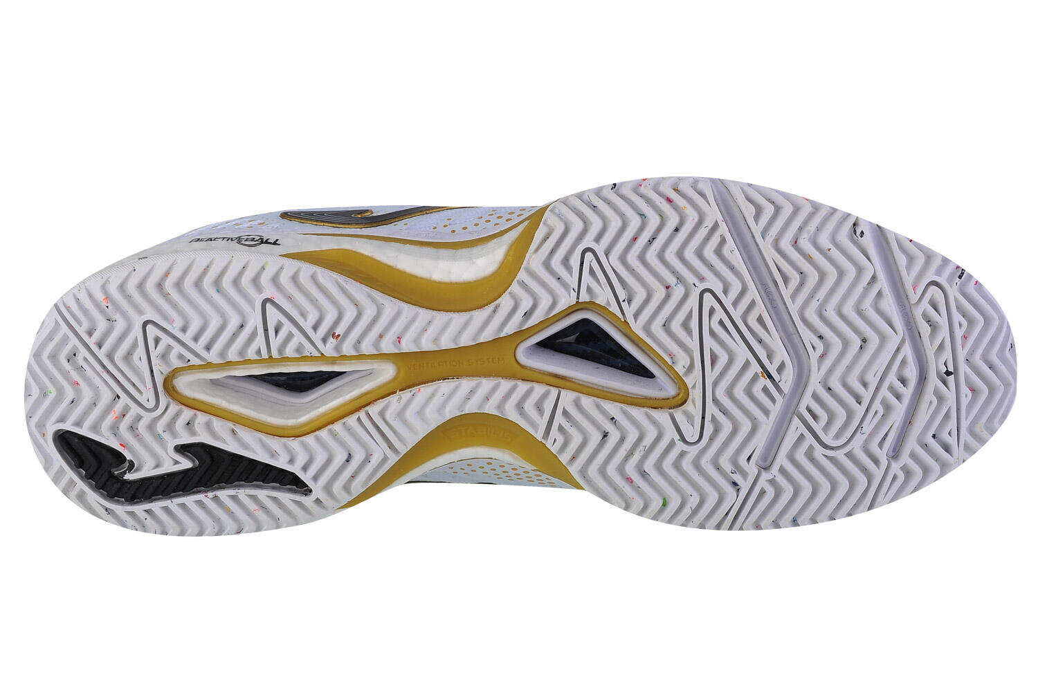 Men's White And Gold Joma T.wpt 2232 Twpts2232p Shoes 4/6
