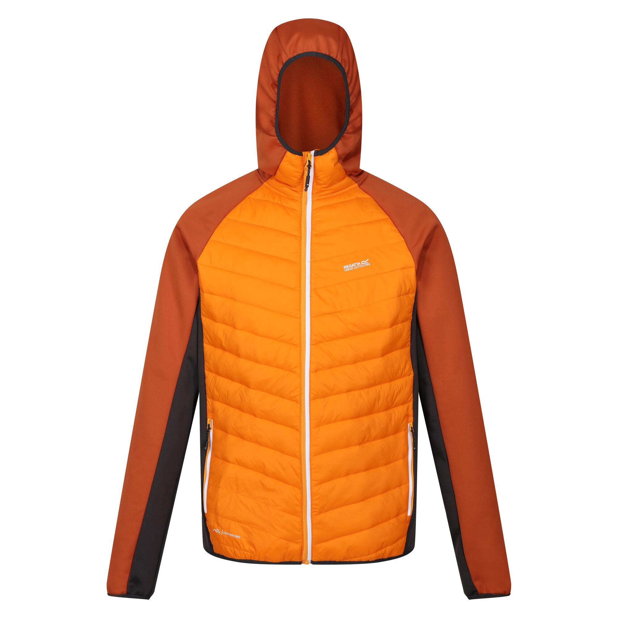 REGATTA Mens Andreson VIII Hybrid Jacket (Orange Pepper/Burnt Copper)