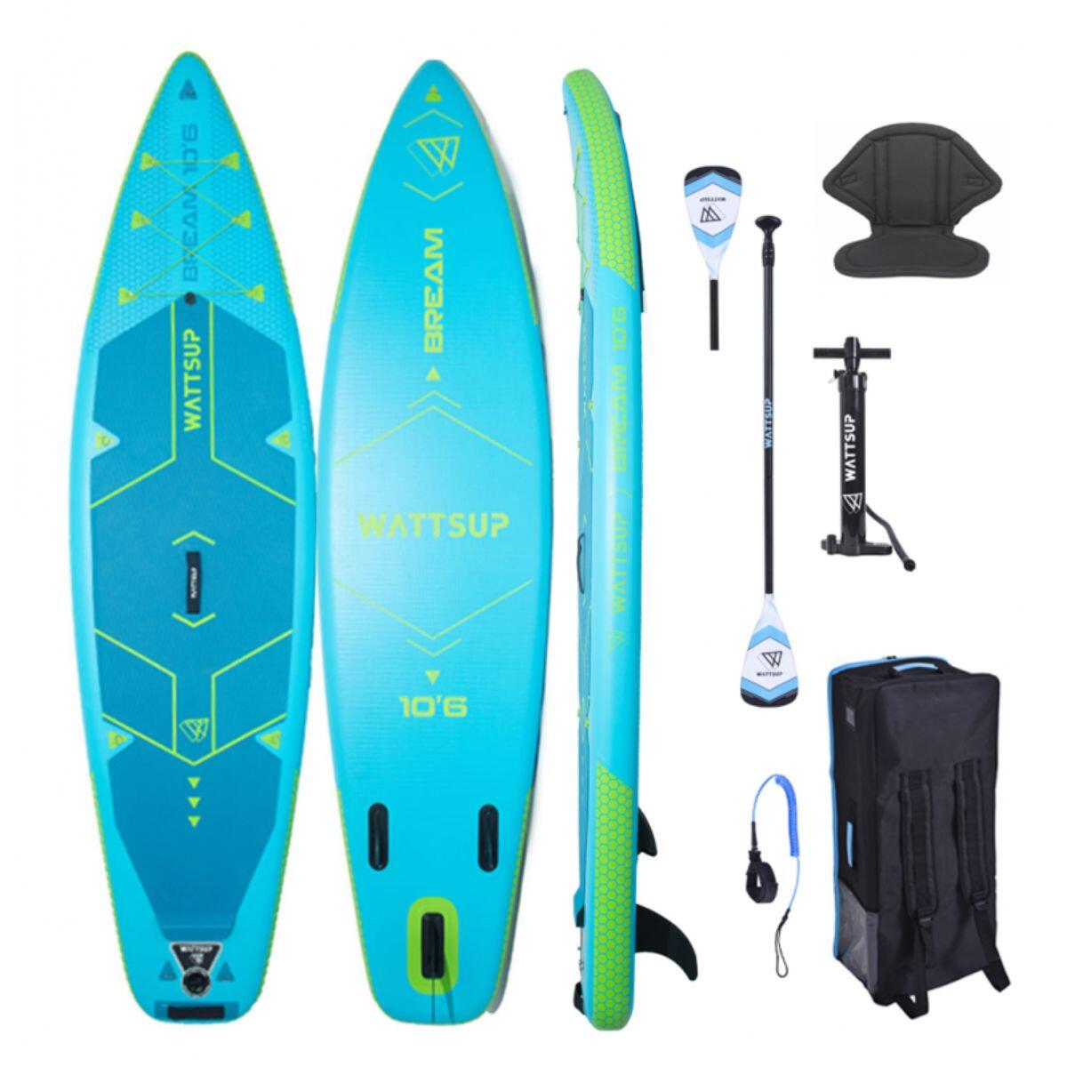WATTSUP SUP board set met accessoires - opblaasbaar - Wattsup Bream