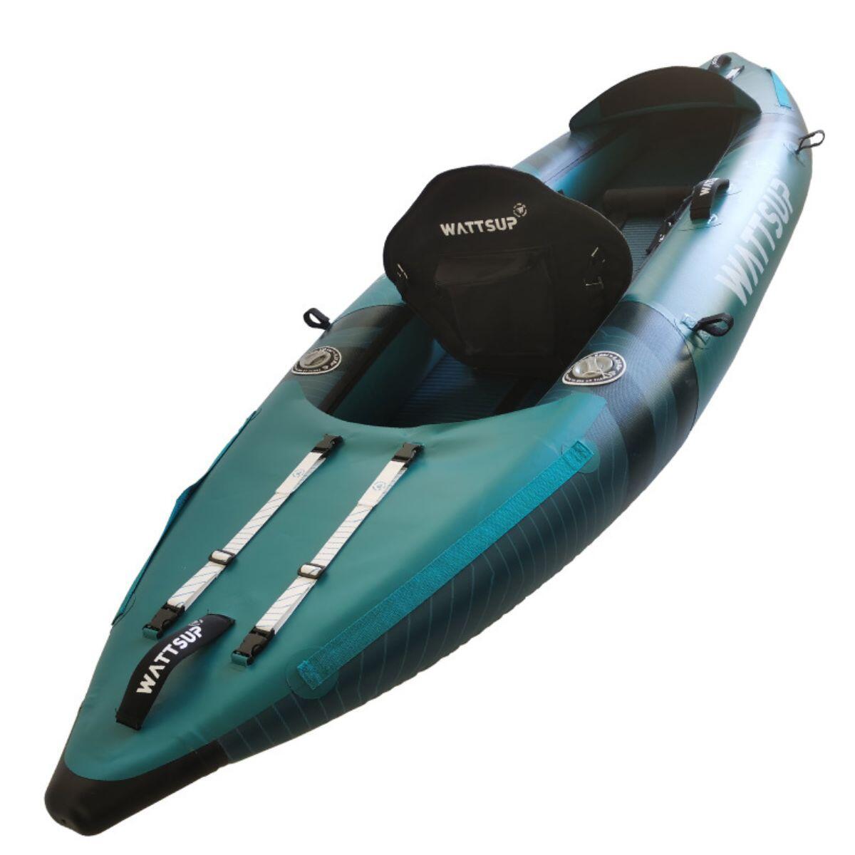Kayak gonflable - 1 personne - avec accessoires - Wattsup COD 6/7