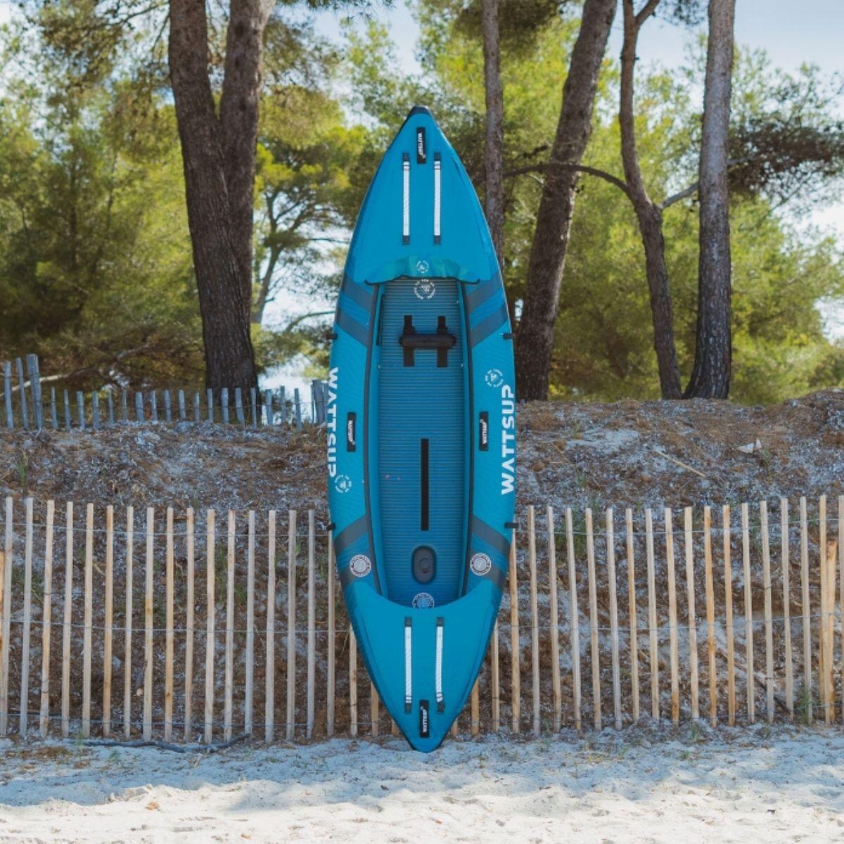 Kayak gonflable - 1 personne - avec accessoires - Wattsup COD 3/7