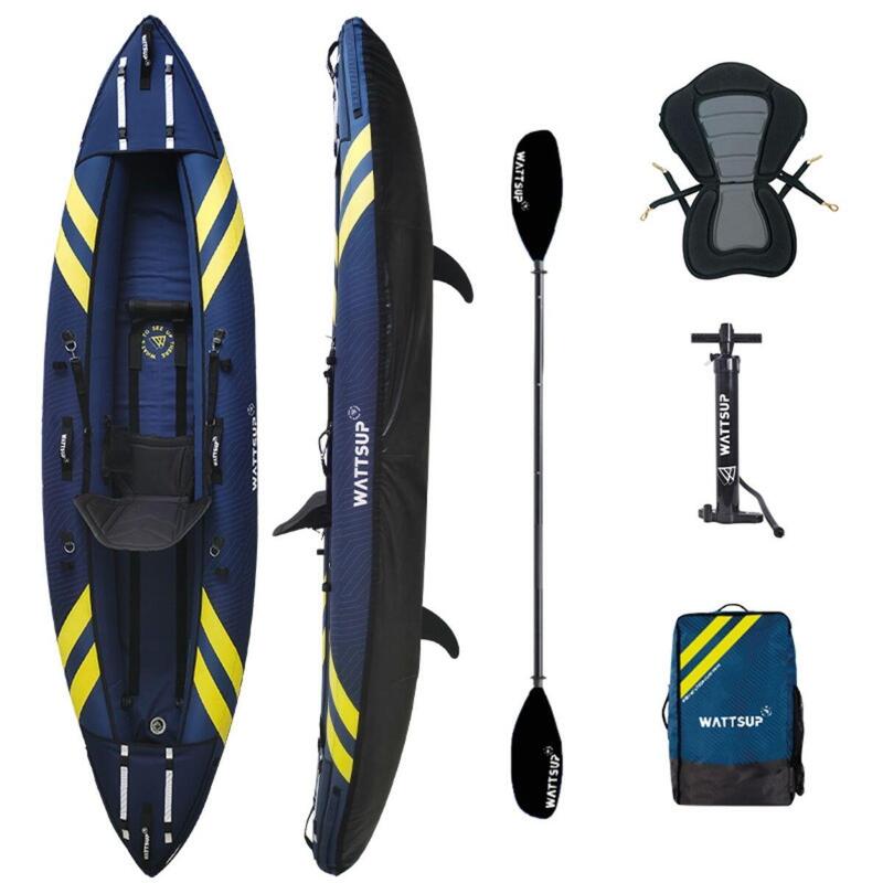 Kayak con accessori - gonfiabile - 1 persona - portata 180 kg