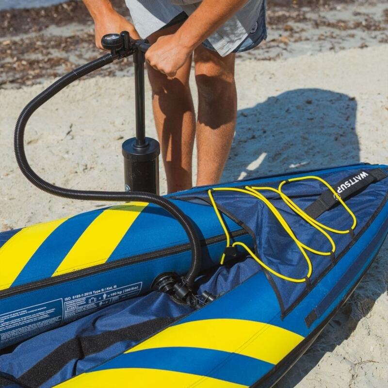 Kayak con accessori - gonfiabile - 1 persona - portata 180 kg