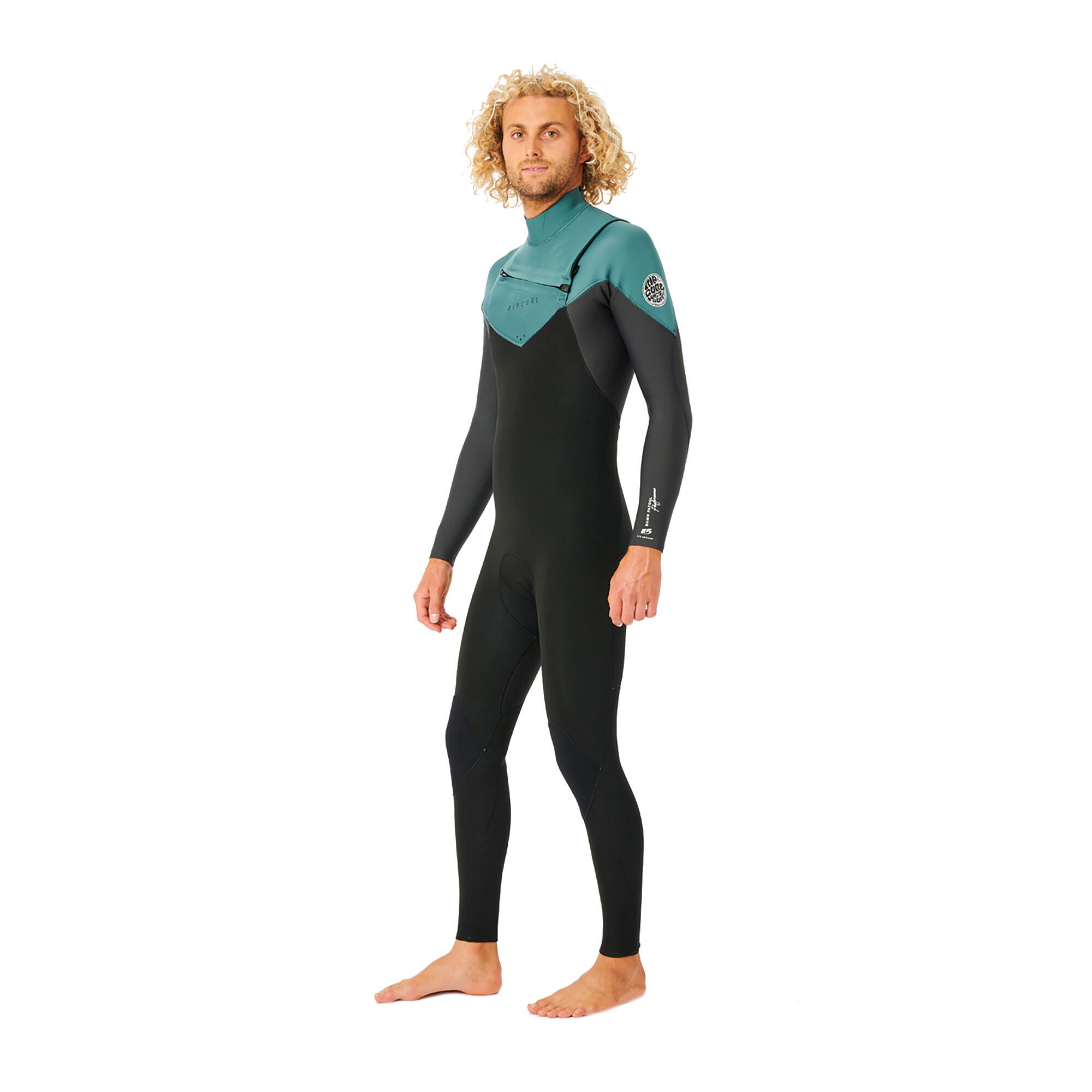 RIP CURL Heren zwemwetsuit Rip Curl D/Patrol Perf C/Zip 4/3 mm GB M 8088