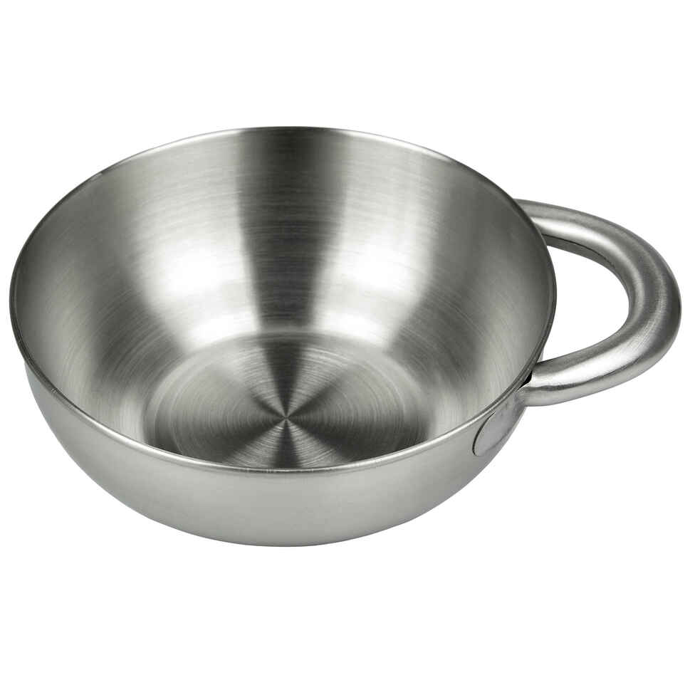 Camping Bowl Outdoor Schüssel mit Henkel Edelstahl Small BLACK