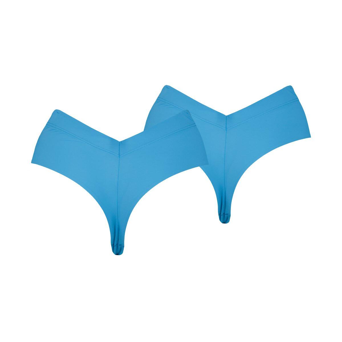 PUMA String brésilien de sport taille haute lot de 2 Regal Blue 2/6