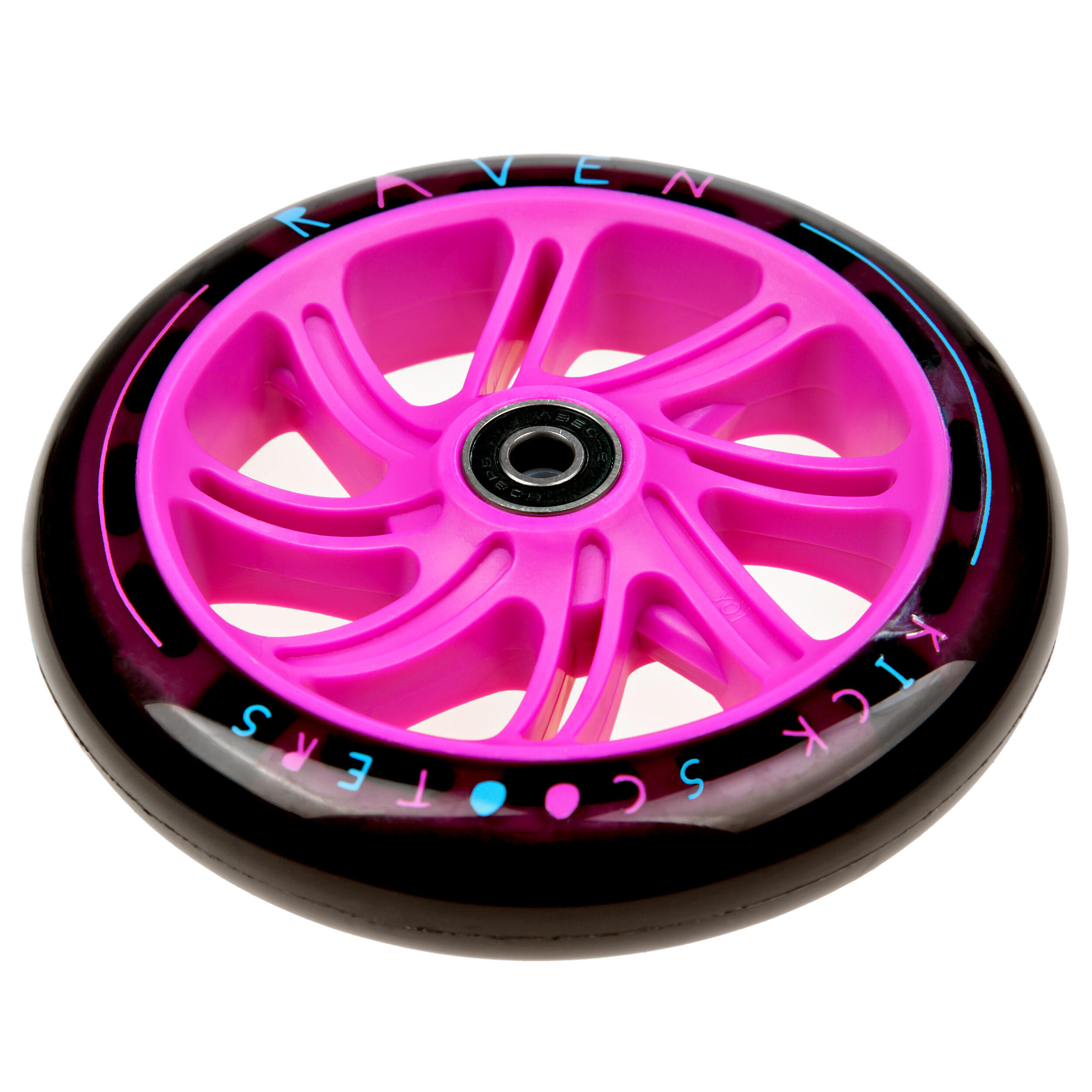 Świecące kółka do hulajnogi RAVEN Elena 145mm LED 2szt 2/4