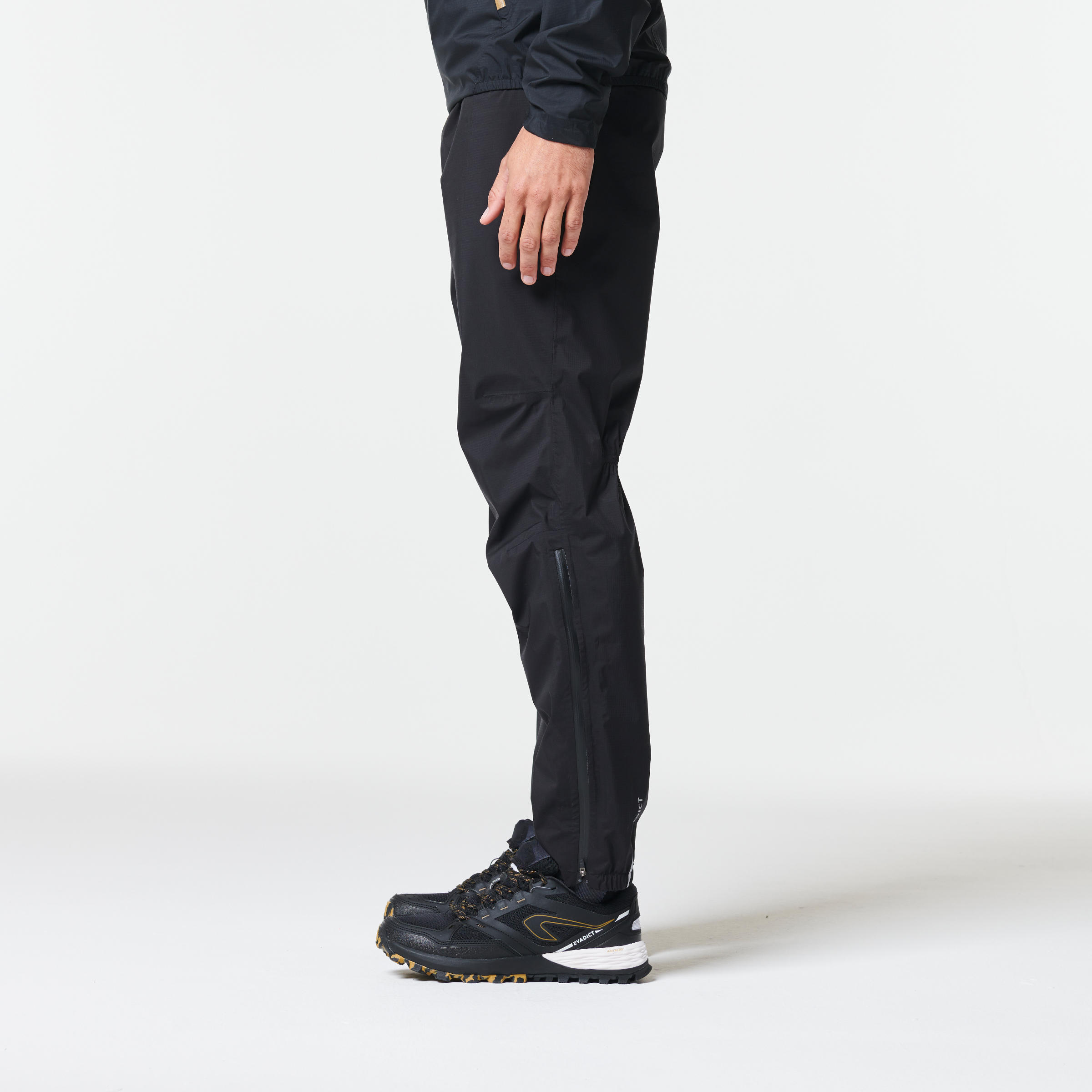 Refurbished Mens Trail Running Waterproof Rain Trousers - A Grade 5/7