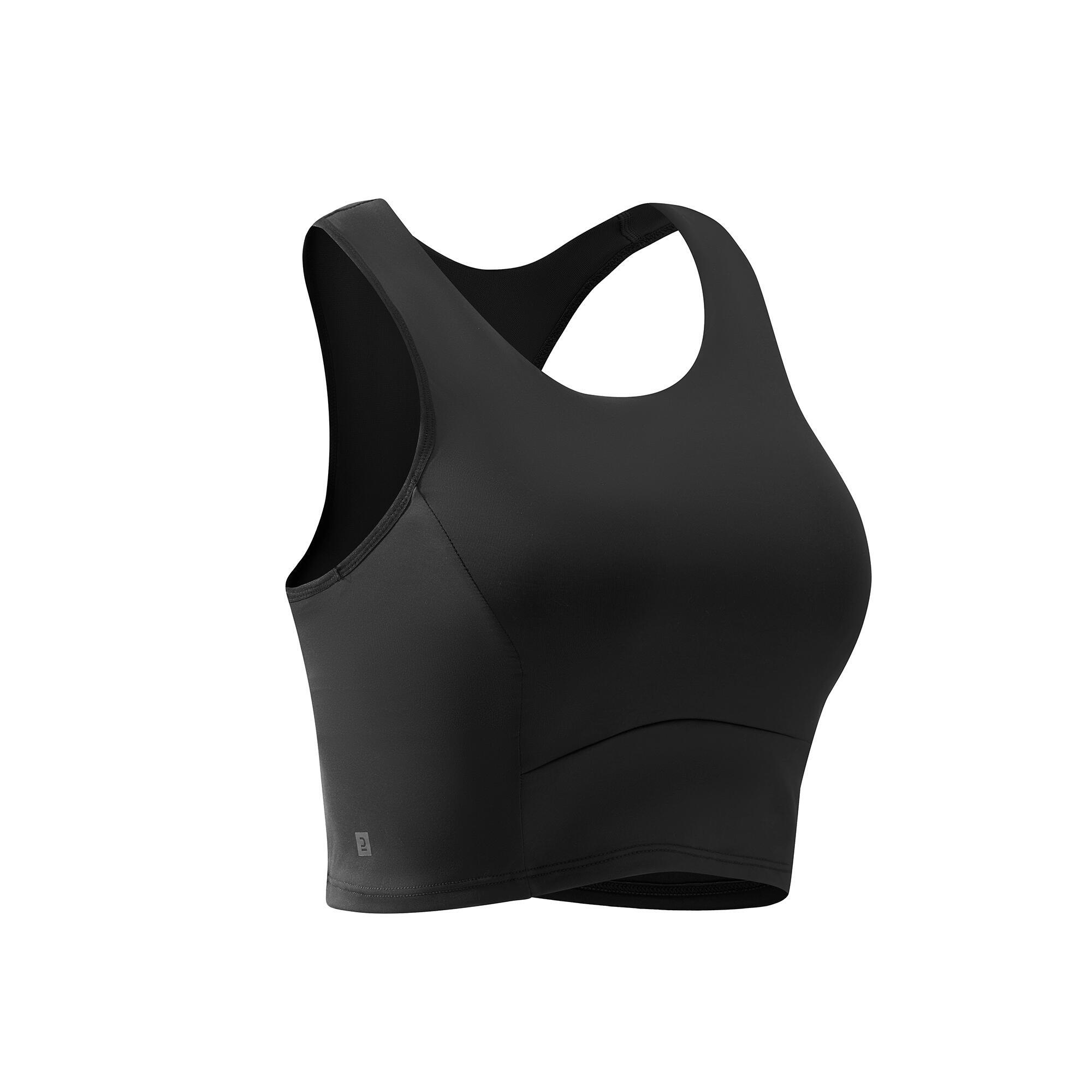 DOMYOS Refurbished Moderate Support Cropped Fitness Sports Bra - A Grade