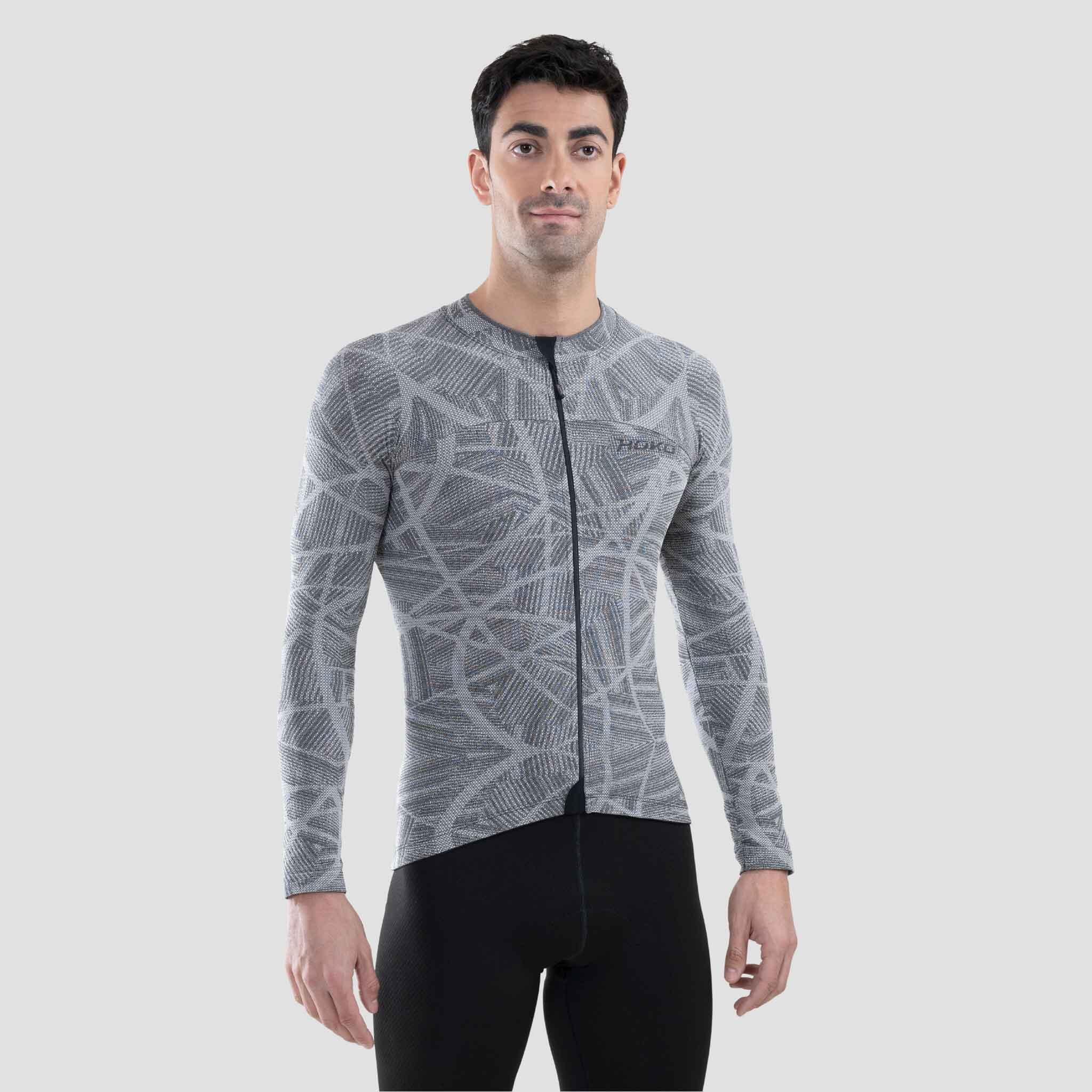Maillot Largo Ciclismo Hombre Hoko Bushido Gris