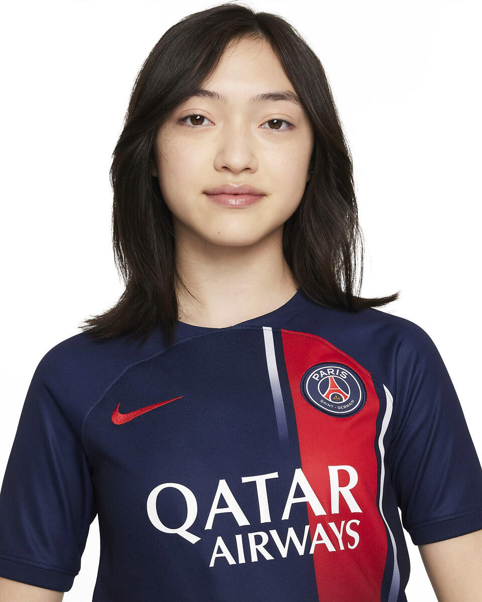 Nike Paris Saint-Germain Enfants Wedstrijdshirt 23-24 3/4