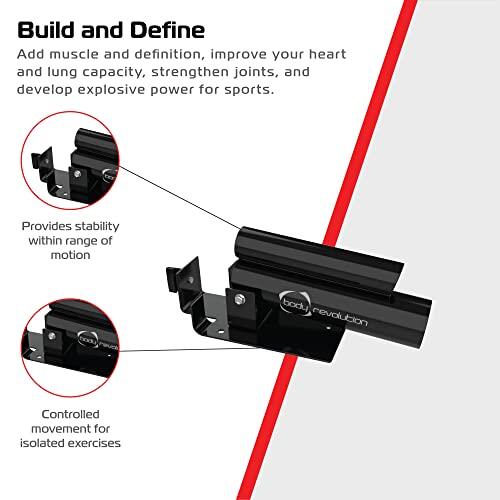 T-Bar Row Landmine Grappler Attachment for 1 & 2 inch Olympic Bars 3/6