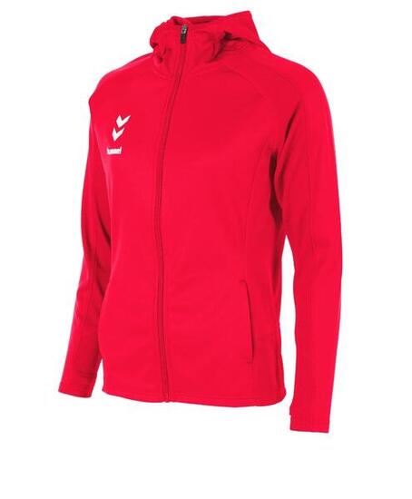 Hummel Ground Veste à Capuche Femmes - Rouge