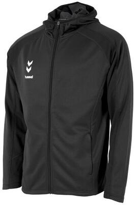 Hummel ground hooded training jacket unisex