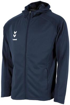 Hummel ground hooded training jacket unisex