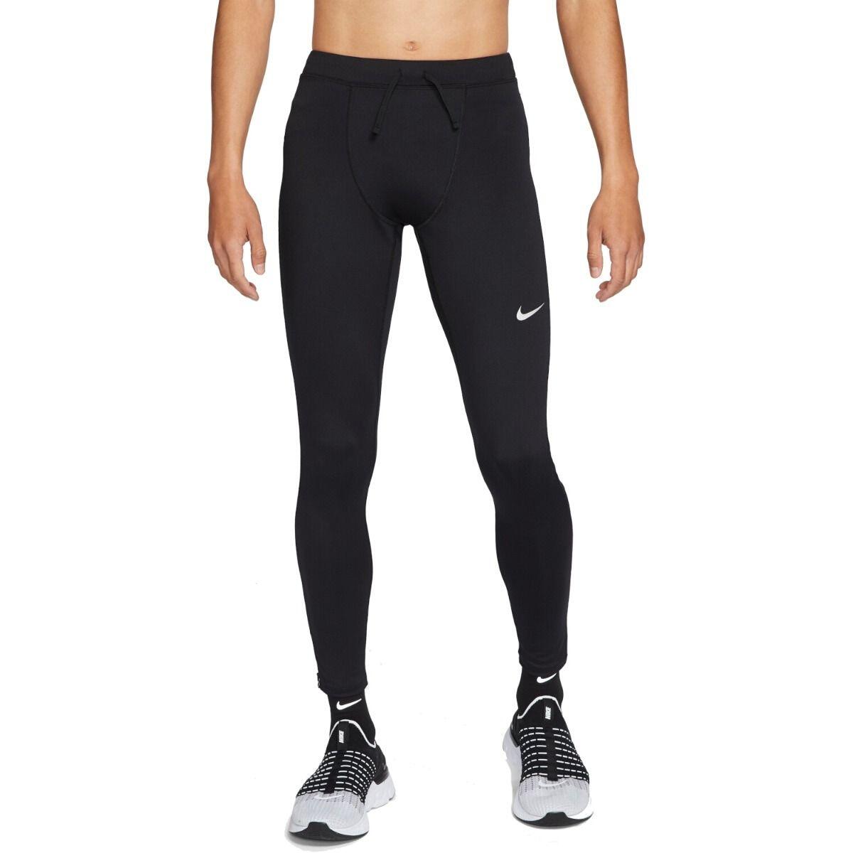 NIKE Legging Homem Nike Dri-Fit Challenger Preto