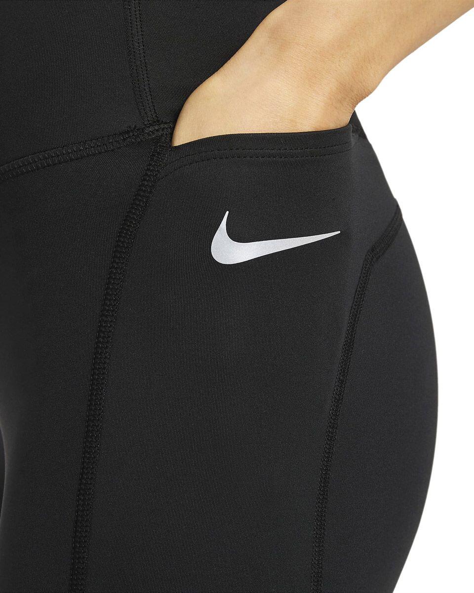 Pantalones mujer costuras curvas W NK DF FAST TGHT 3/5