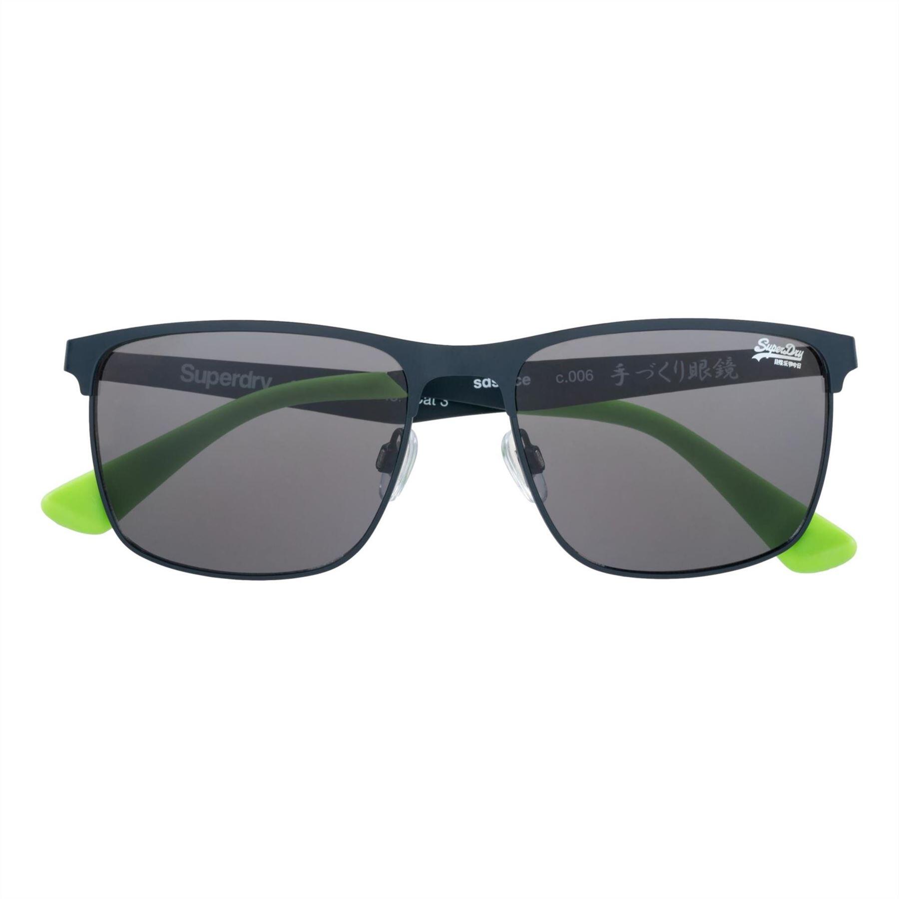 SUPERDRY Superdry Ace Sunglasses - Navy / Lime