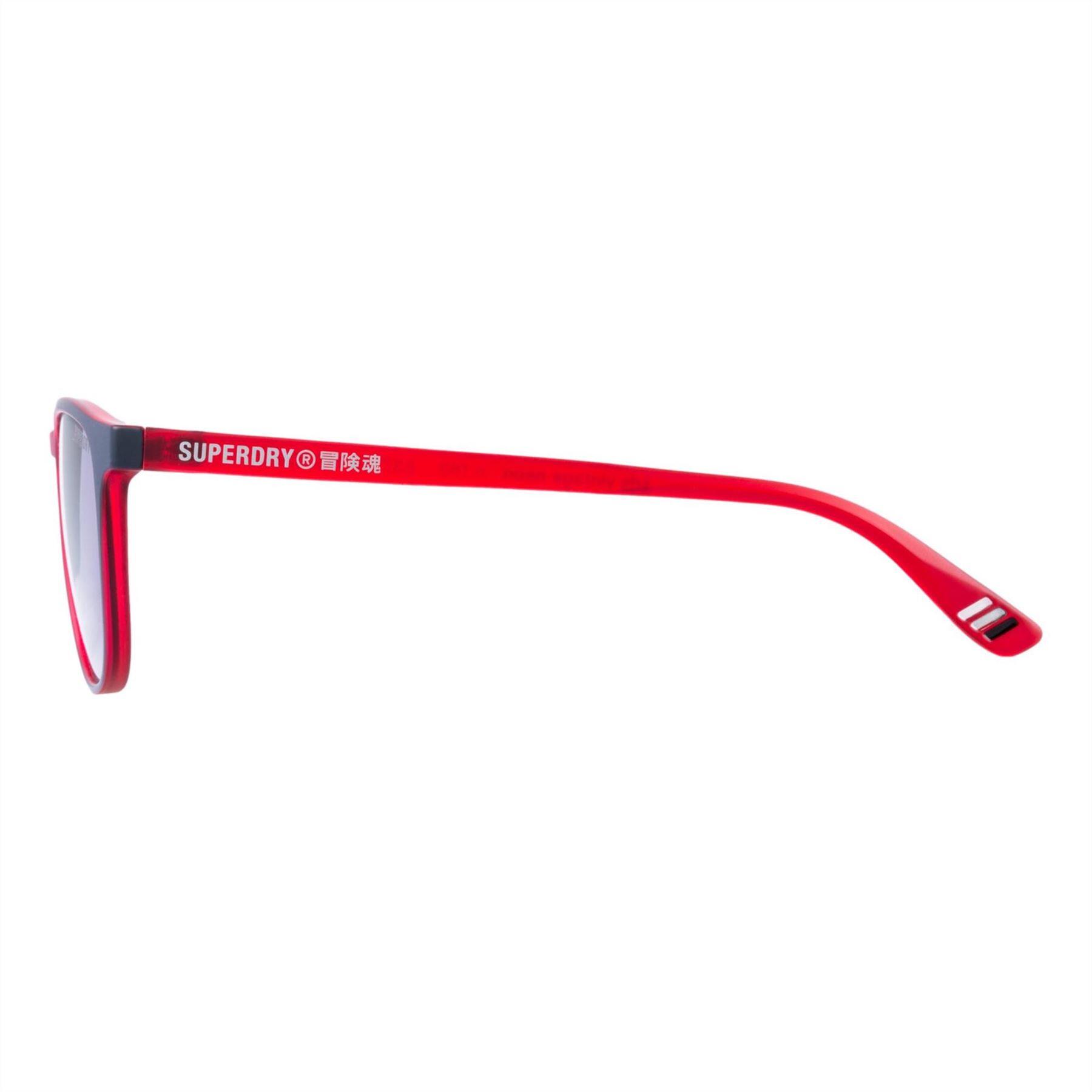 SUPERDRY Superdry Vintage Neon Sunglasses - Navy / Red