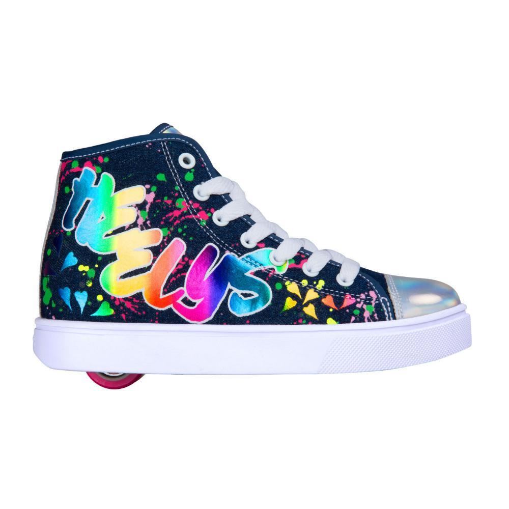 Heelys Veloz Denim Rainbow Multi Denim 2/3