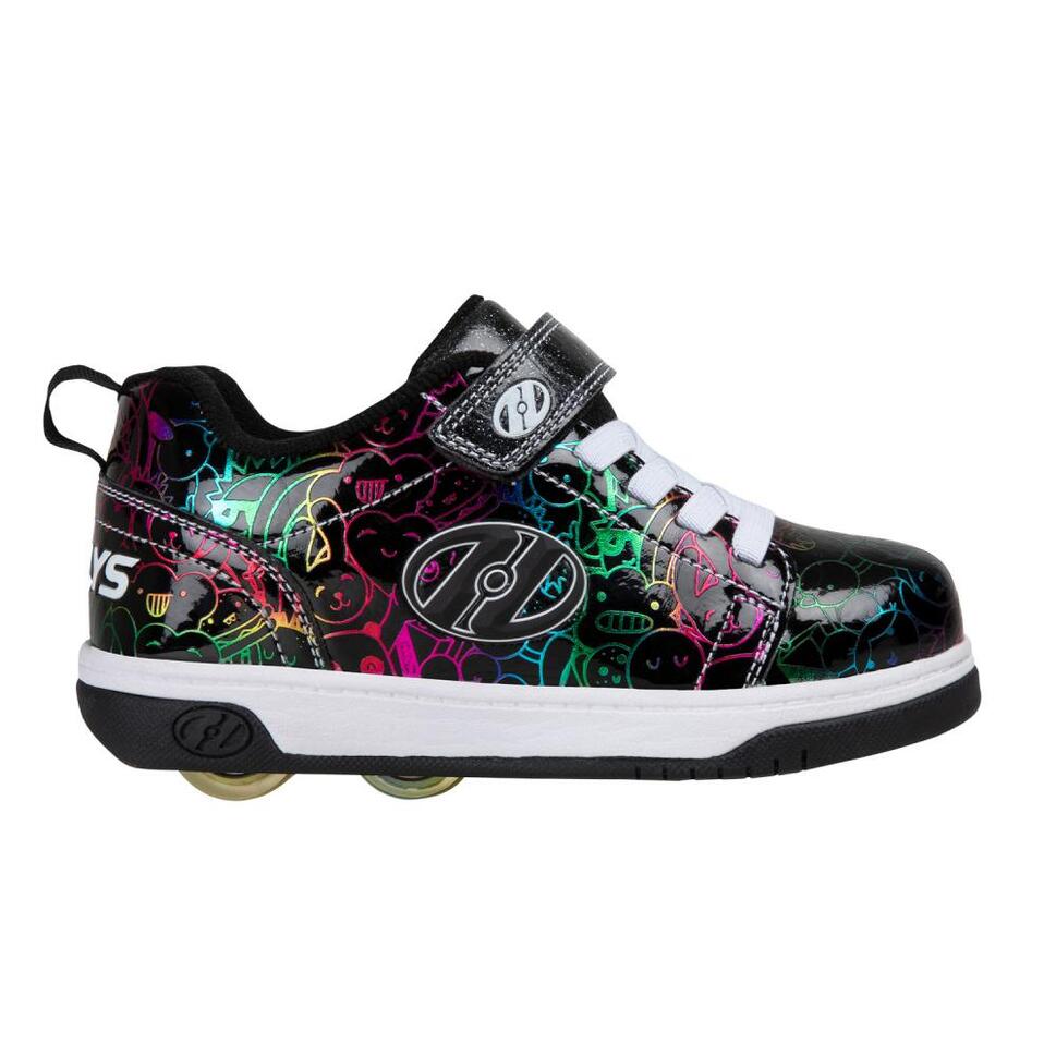 Dual Up Black/Rainbow/Foil Kids Heely X2 Shoe HEELYS - Decathlon