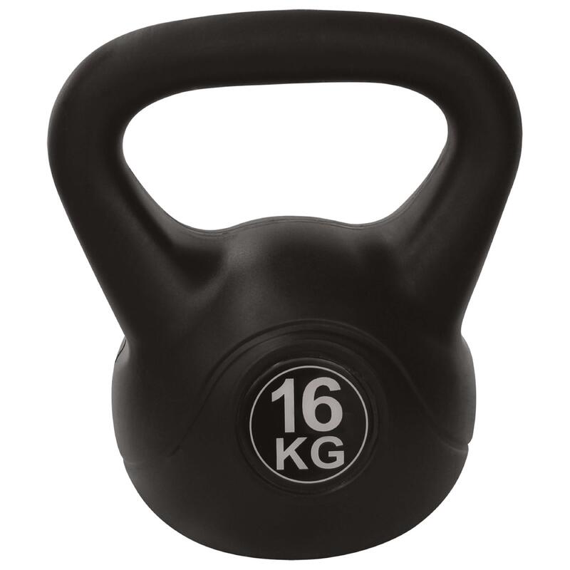 Kugelhantel - Kettlebell - PVC mit Sand gefüllt