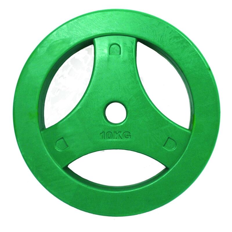 Tunturi Aerobic Disc 10 kg Einzeln Grün
