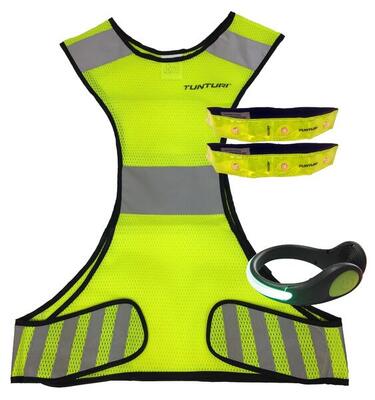 Hardloop verlichting set - ledlampjes - 4 delig