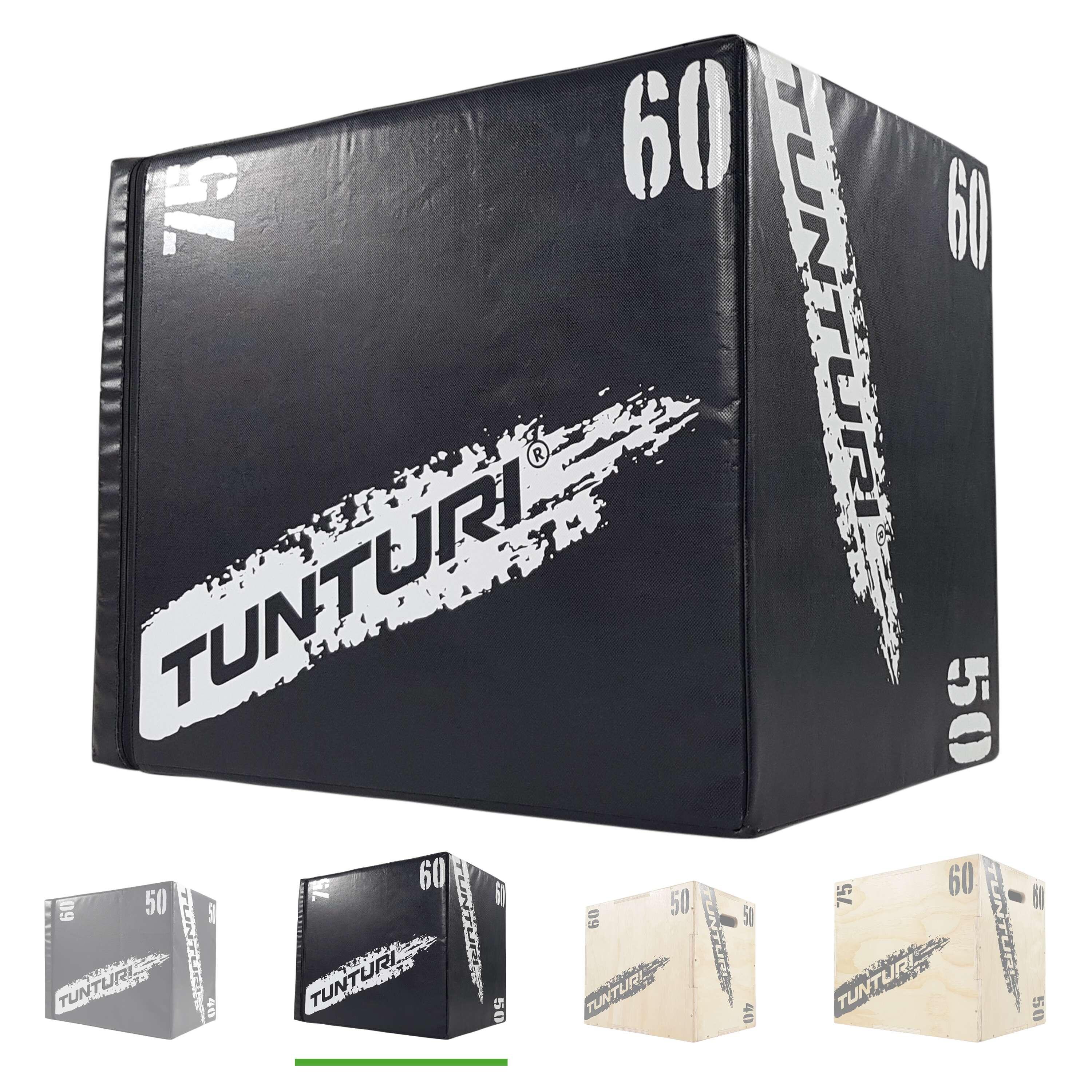 Plyo Box Soft Plyometric Box Fitnessbox 50 x 60 x 75 cm Holz mit EVA