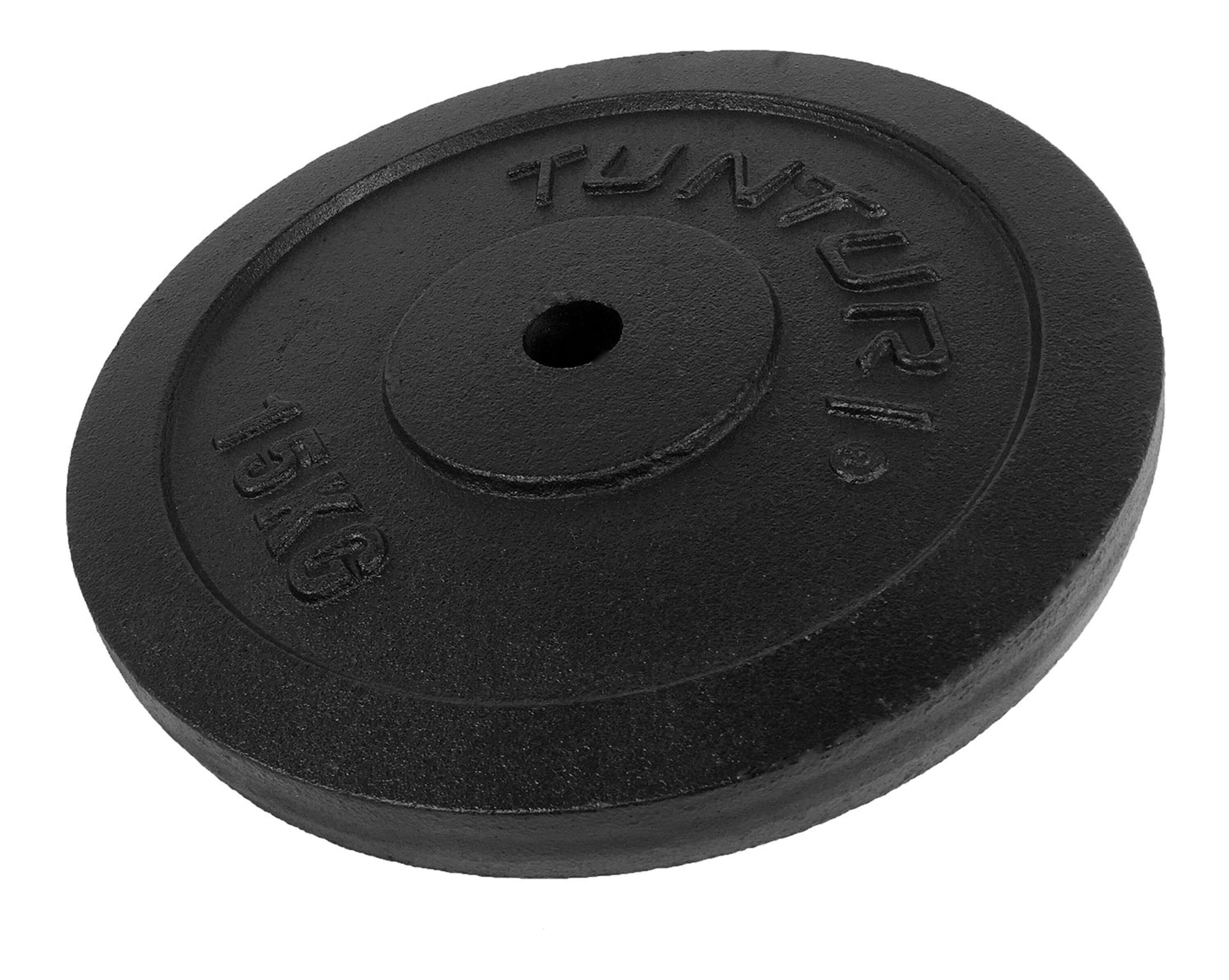 TUNTURI Gewichte für Hanteln - Hantelgewichte für ⌀30 mm - Gusseisen