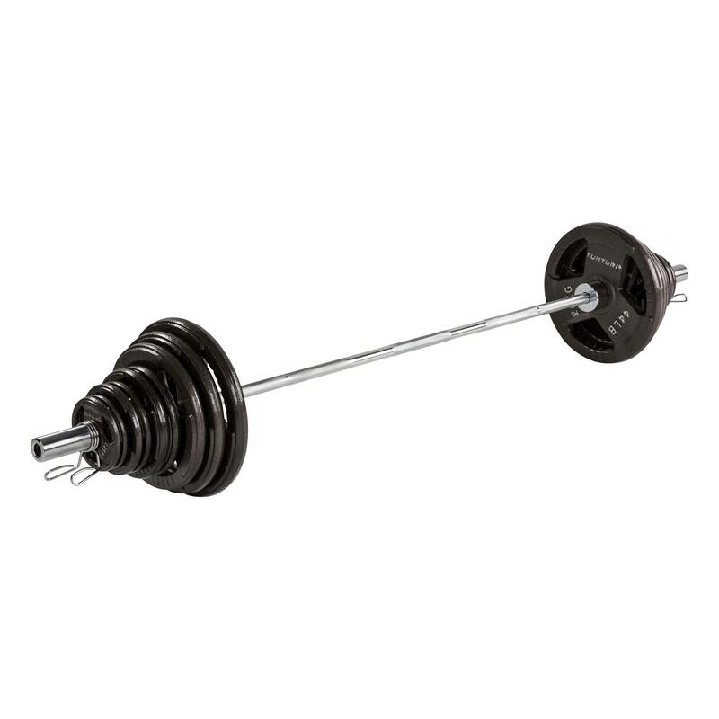 Gryf do hantli - Olympic Tri Grip - 100 kg - 183,4 cm