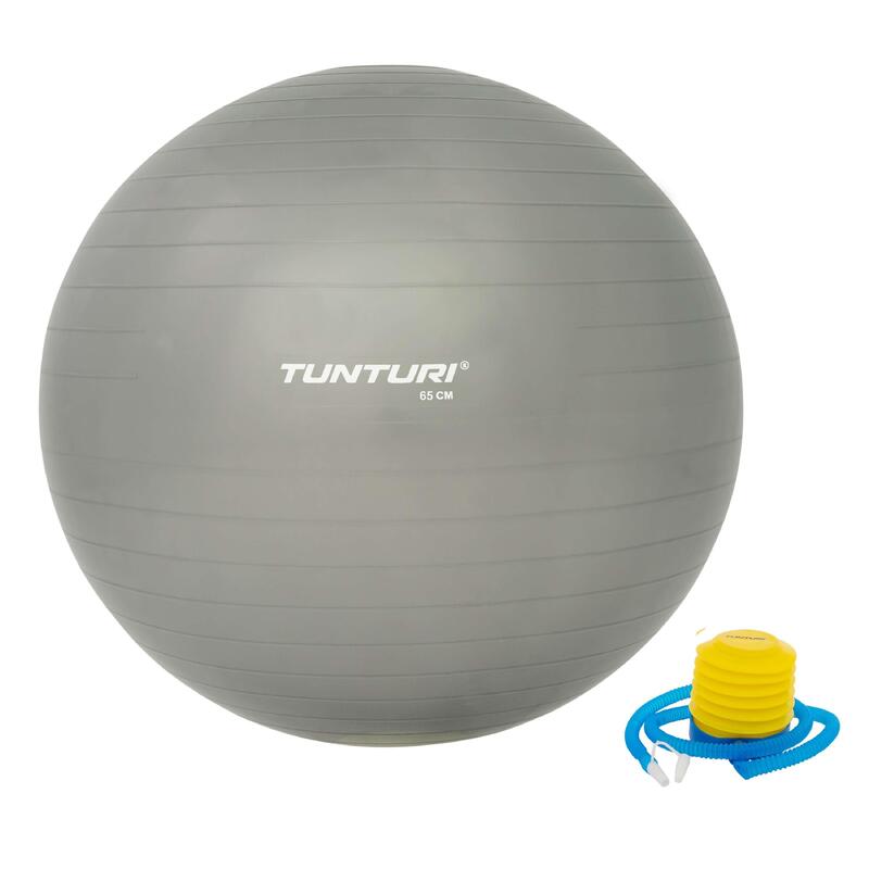 Piłka fitness - Fitness Ball - Rozmiar  Ø 65 cm - Szary