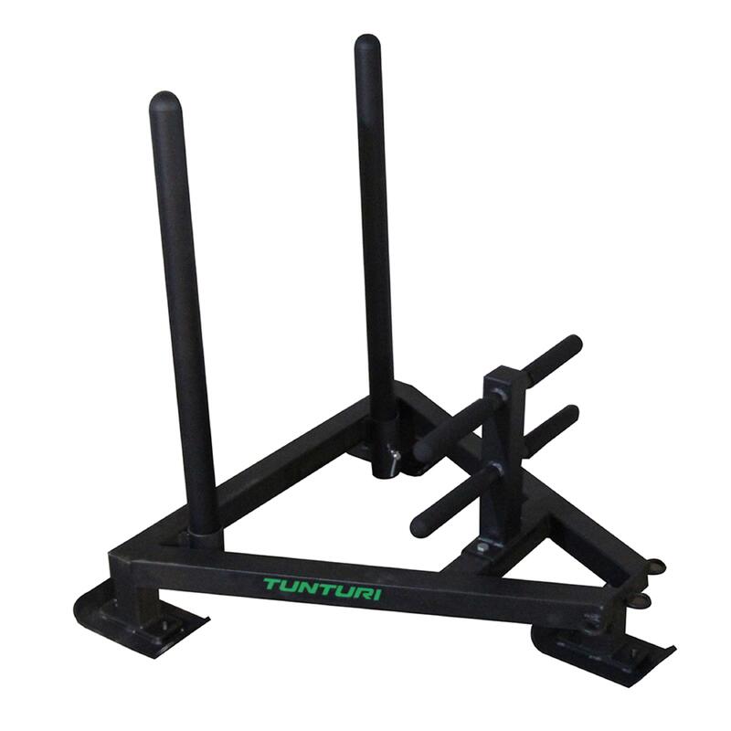 Tunturi Gewichtsschlitten Power Dog Sled Schwarz