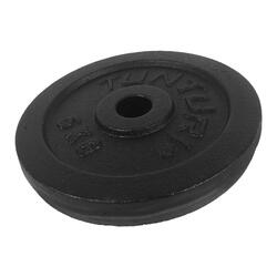 Disque musculation 1.25kg noir, la paire