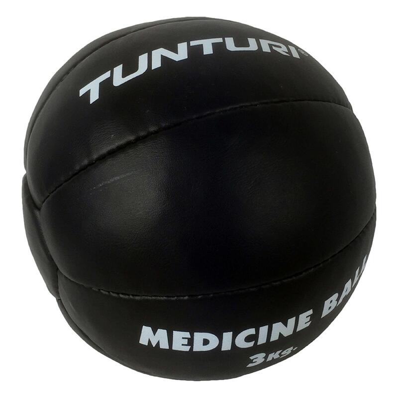 Tunturi Medizin Ball Schwarz 3 kg Schwarz