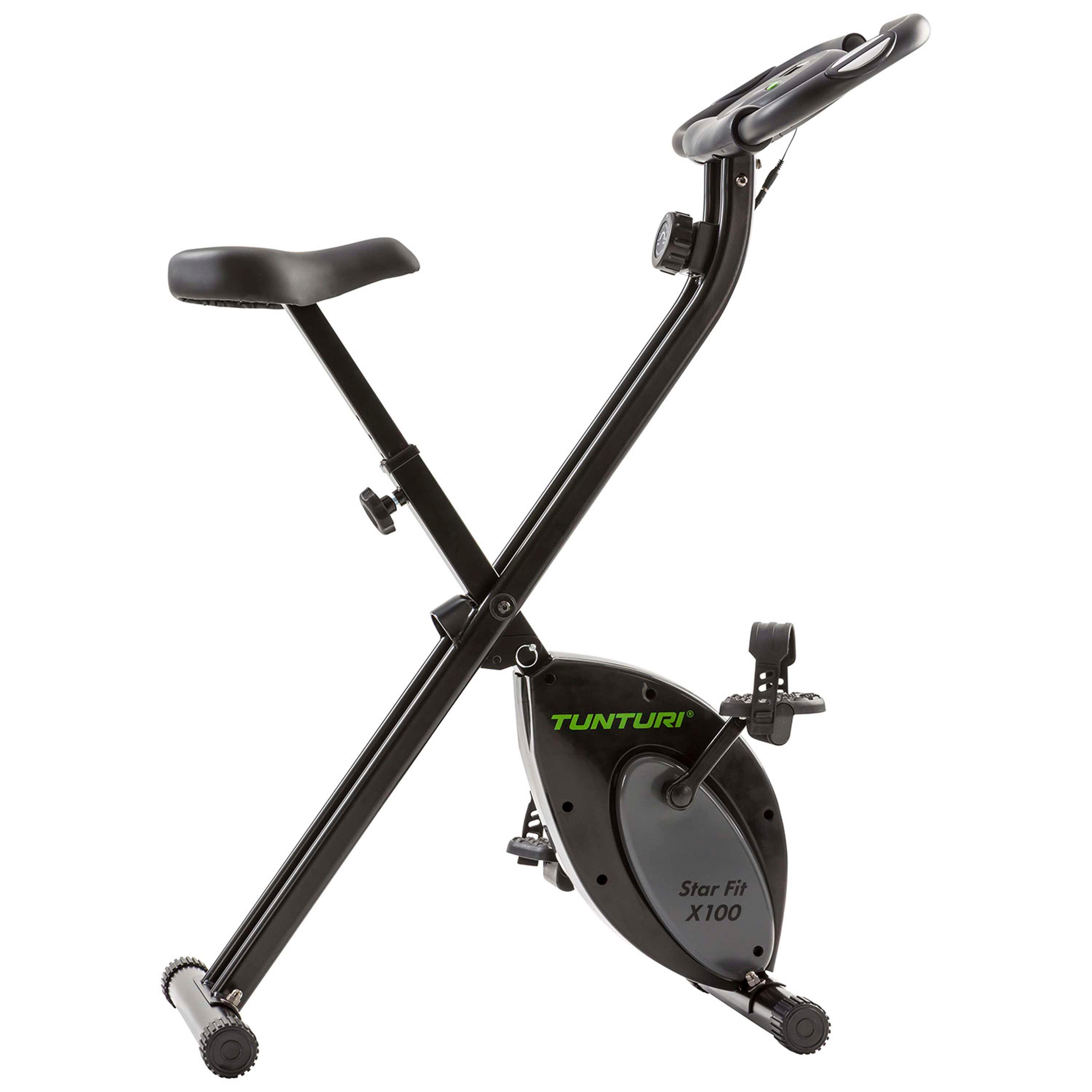 TUNTURI Opvouwbare hometrainer - Fitnessfiets  -  Star Fit X100
