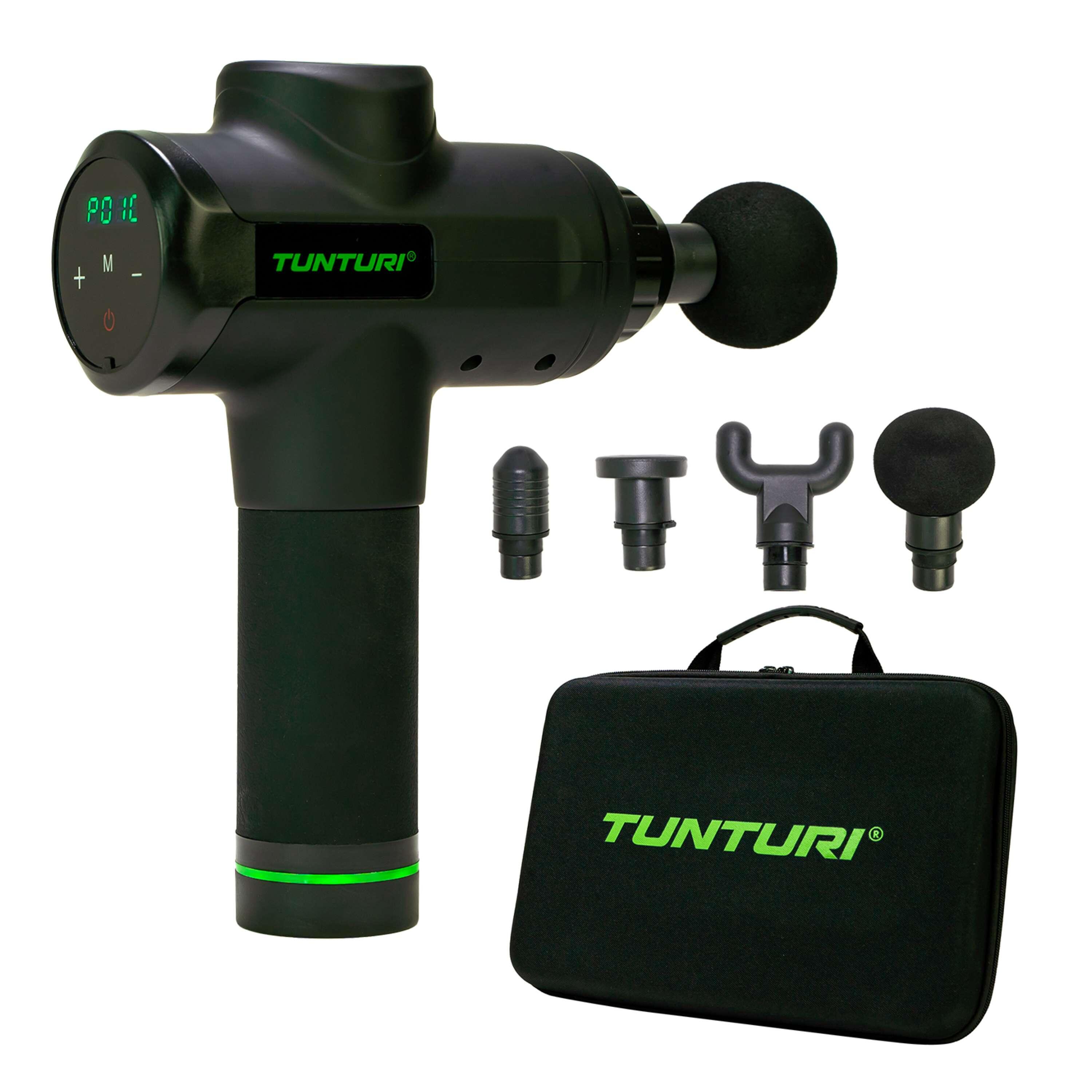 TUNTURI Pistola de masaje Tunturi - Aparato de masaje - Incluye estuche