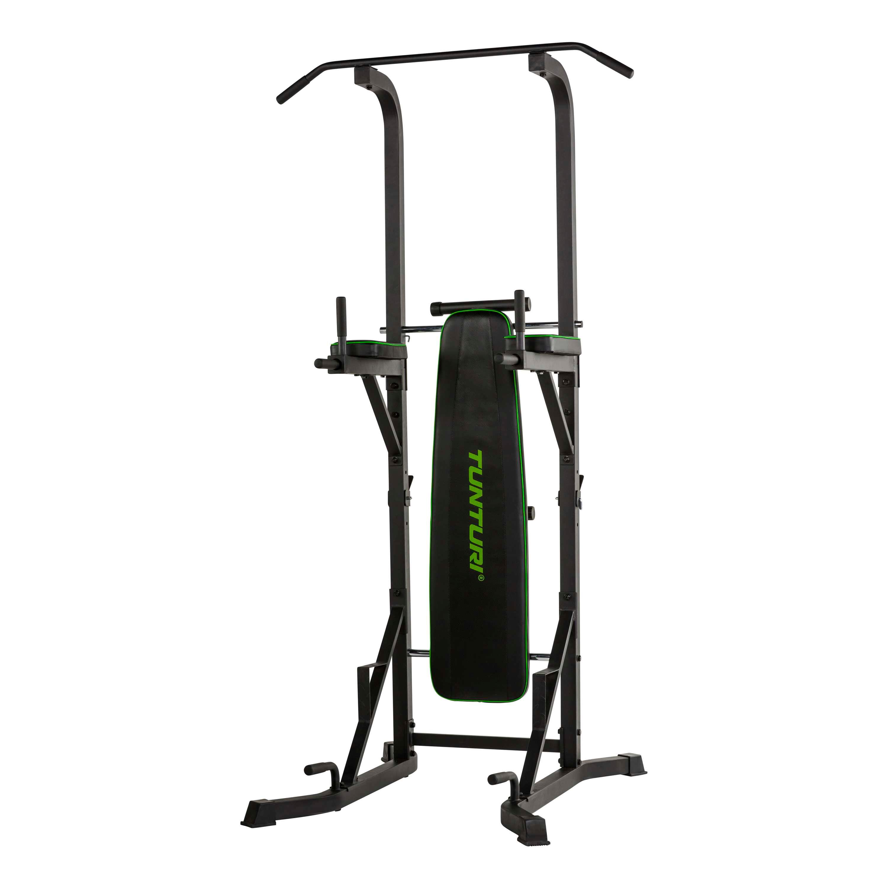 TUNTURI Kraftstation - Power Tower PT60 - Pull up Station - Dip Station - Hantelbank