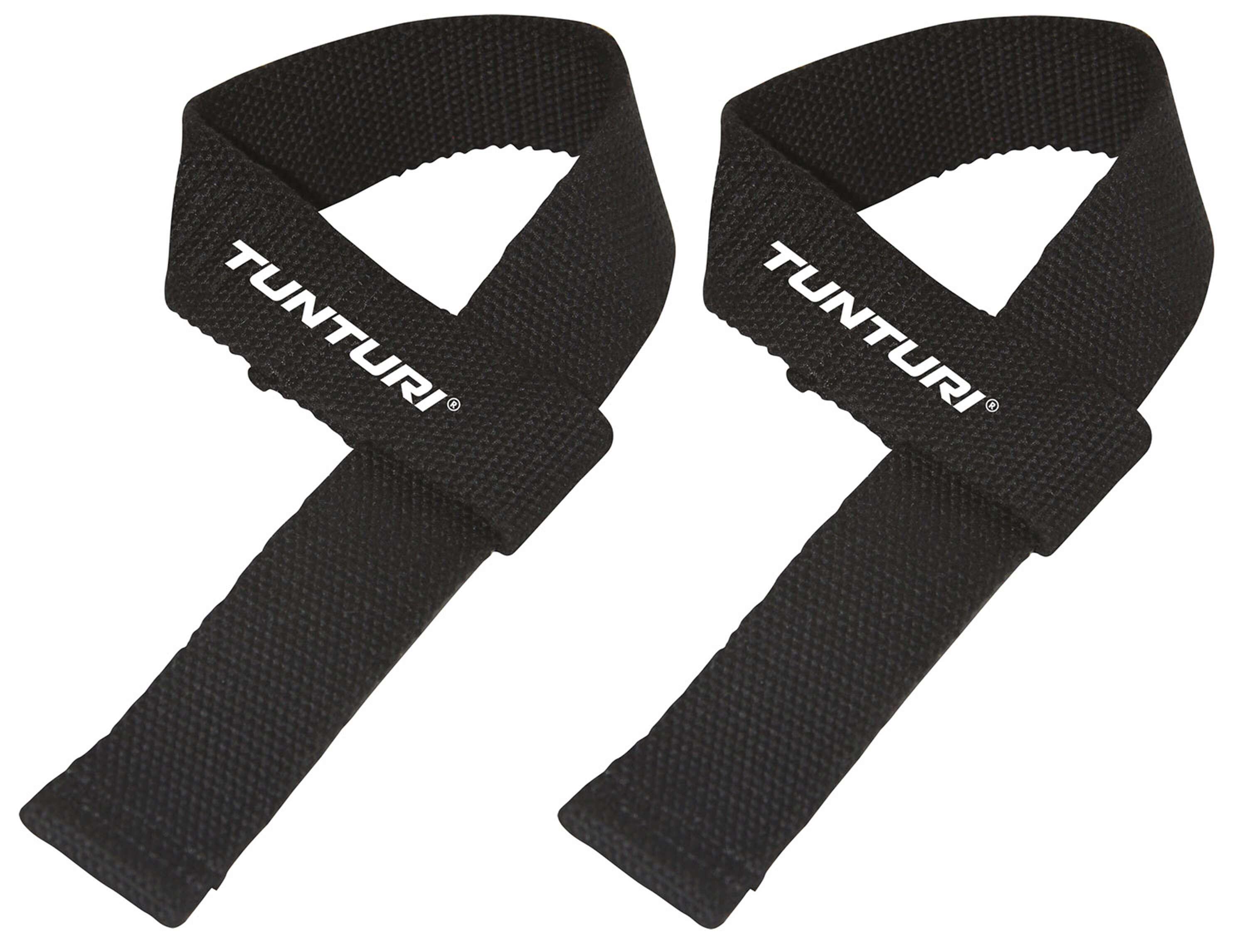 TUNTURI Powerlifting Straps - Deadlift straps - per paar