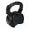 Vinyl Gusseisen Kettlebell 16 kg Schwarz