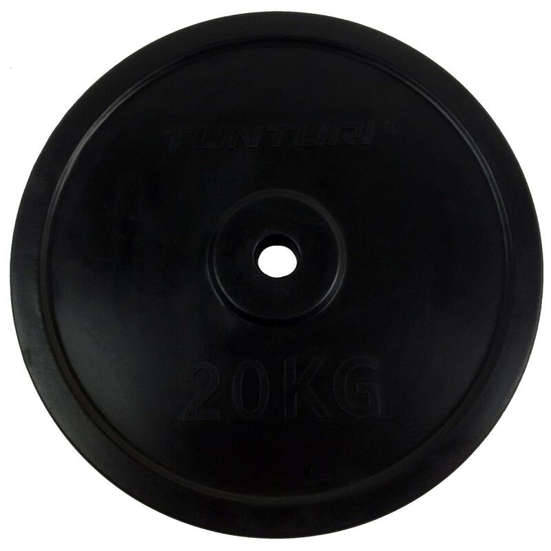 Rubber Plate 20.0kg, Single