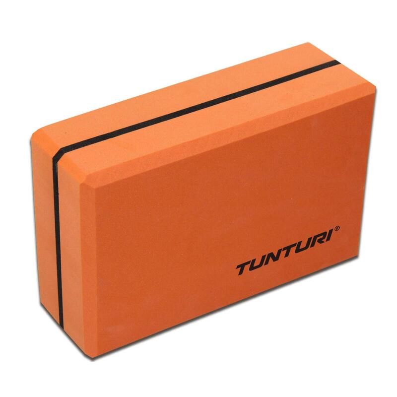 Tunturi Yoga Block Klotz Orange