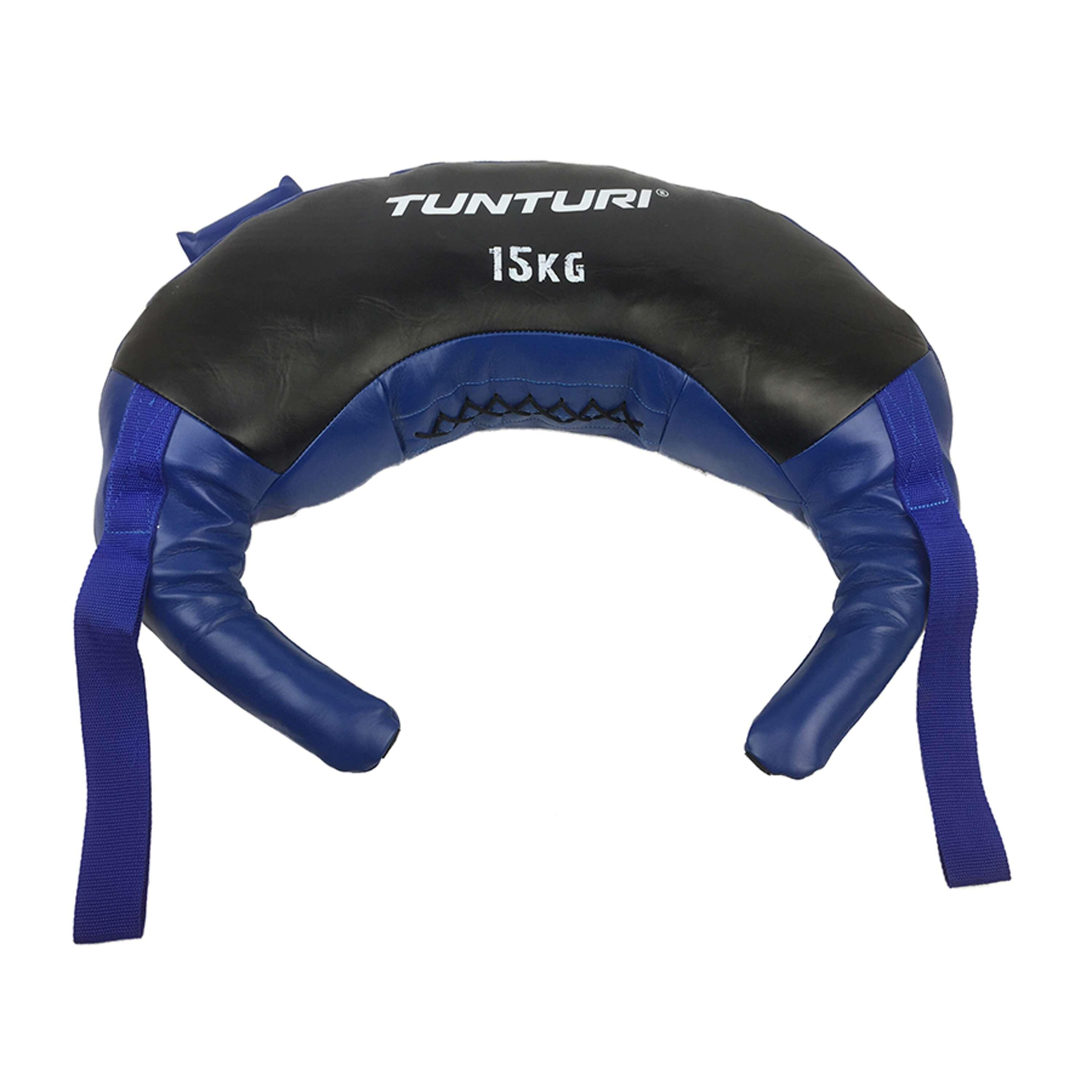TUNTURI Bulgarian bag - Fitness sandbag voor krachttraining -Powerbag Blauw