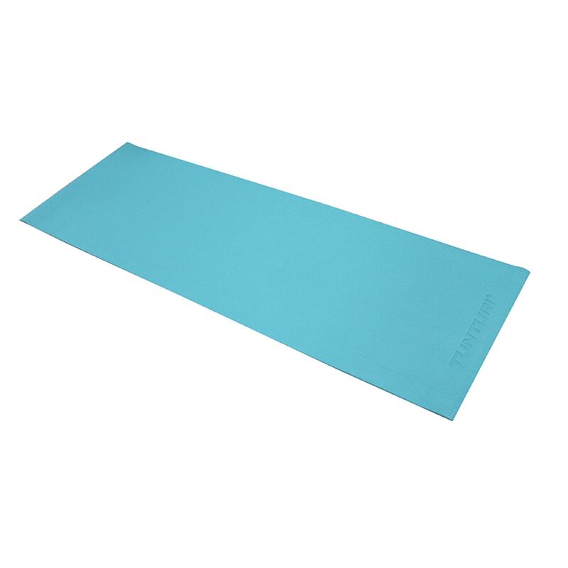 Tunturi PVC Yoga Mat 4mm Azul Turquesa